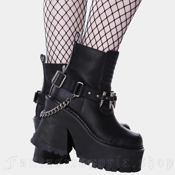 Killstar Shoes - Killstar Rise Up Boots size 11